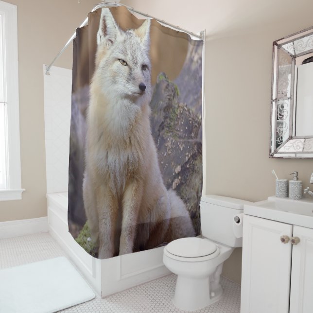 Shower Curtain Corsac Fox (In Situ)