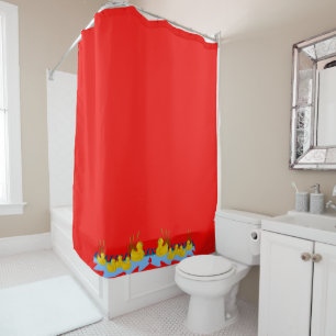 Shower Curtain Duck
