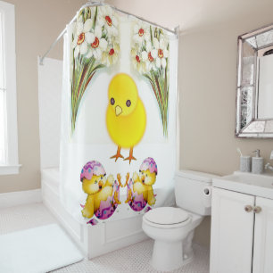 Shower Curtain Easter
