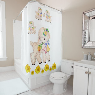 Shower Curtain Easter
