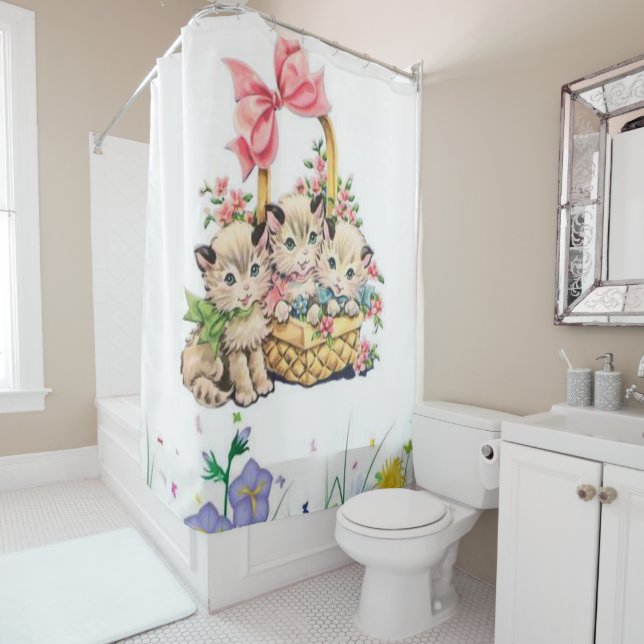 Shower Curtain Easter (In Situ)