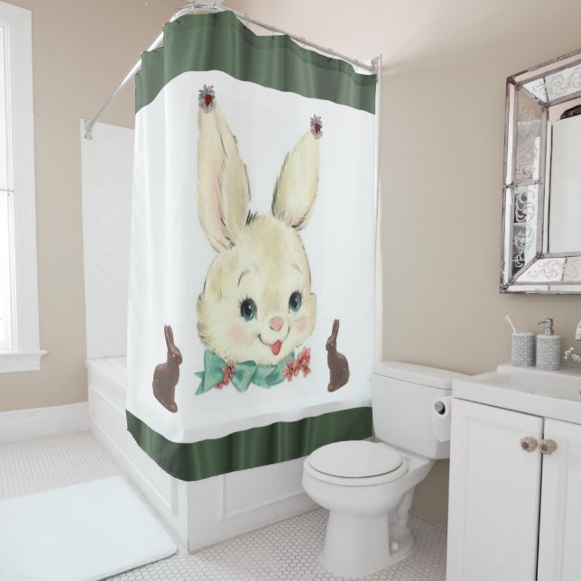 Shower Curtain Easter (In Situ)