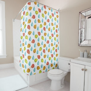 Shower Curtain-Falling Leaves Curtain
