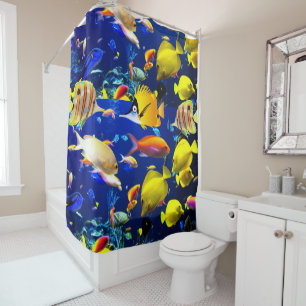 Shower Curtain Fish