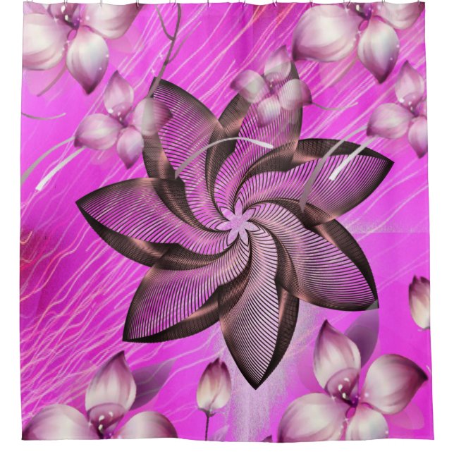 Shower Curtain Floral (Front)