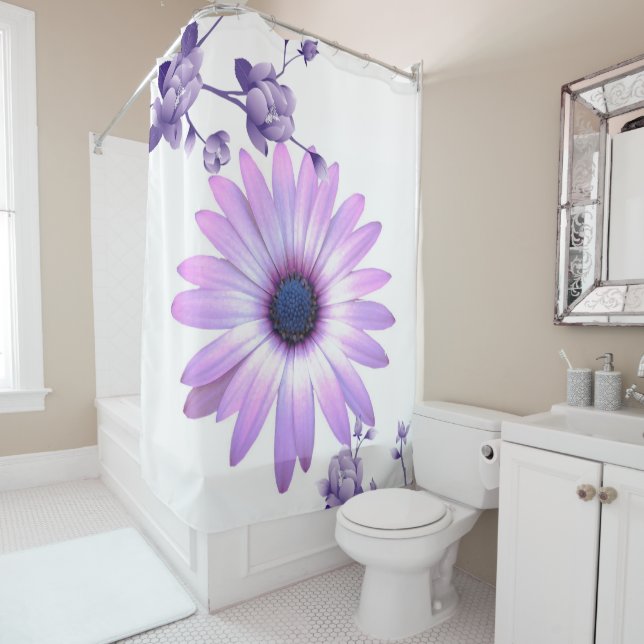 Shower Curtain Floral (In Situ)