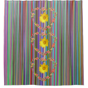 Shower Curtain Floral