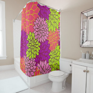 Shower Curtain Floral