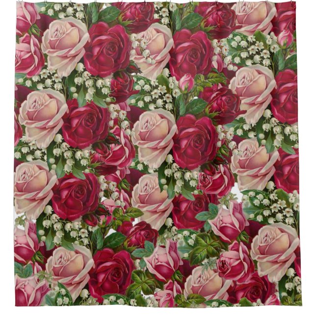 Shower Curtain Floral (Front)