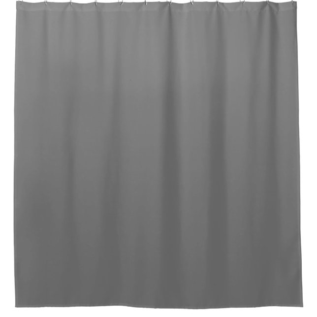 Shower Curtain, Grey Curtain (Front)
