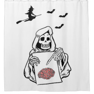 Shower Curtain Halloween