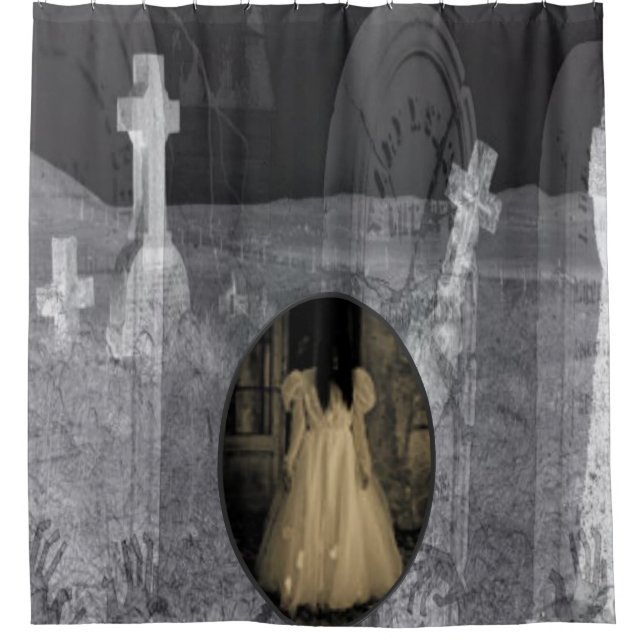 Shower Curtain Halloween (Front)