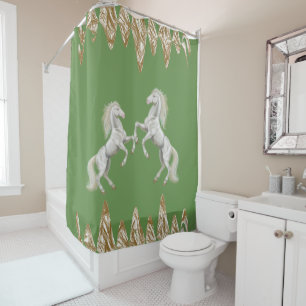 Shower Curtain Horse