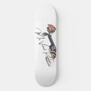 Shower Curtain- Ms. Velvet Revolver Skateboard