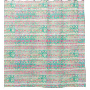 Shower Curtain/Native American Print Curtain