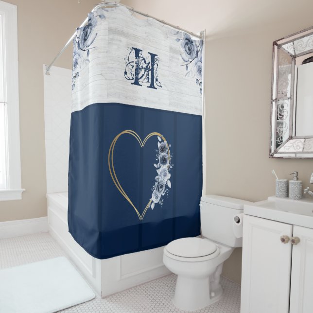 Shower Curtain Ocean Theme  (In Situ)