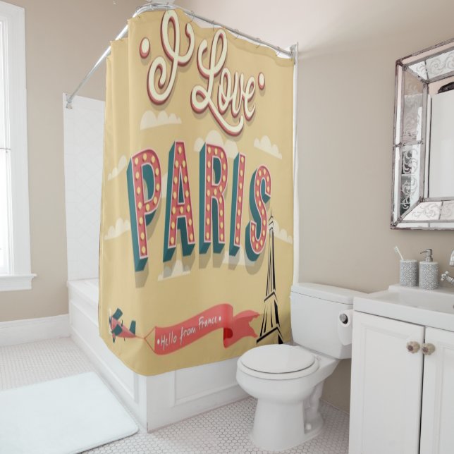 Shower Curtain Paris (In Situ)