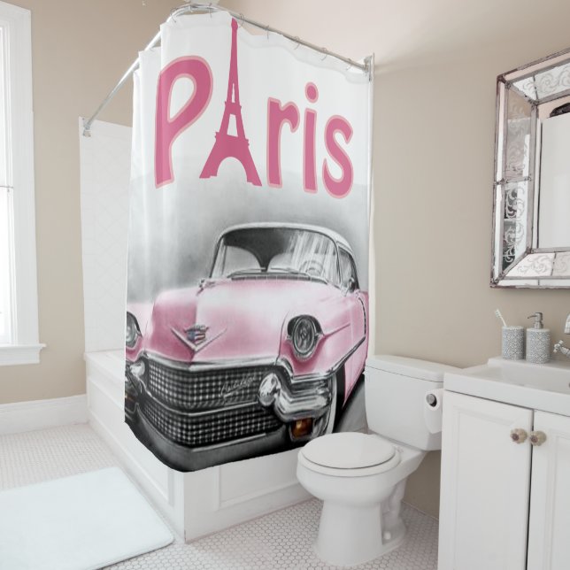 Shower Curtain Paris France (In Situ)