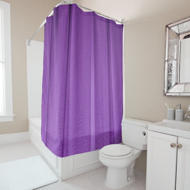 Shower Curtain Purple (In Situ)