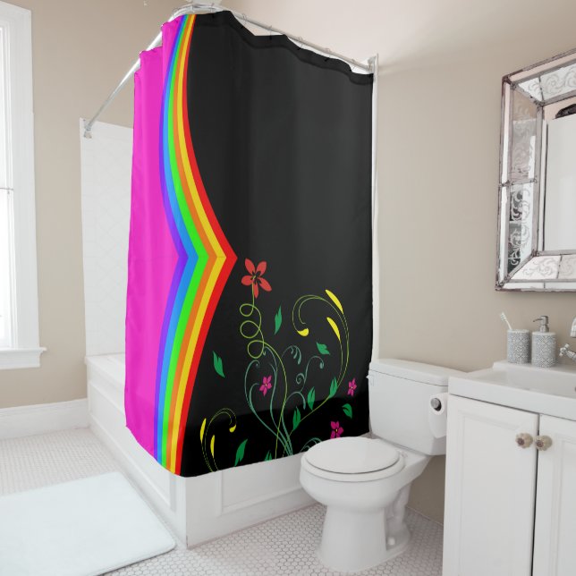 Shower Curtain Rose (In Situ)