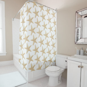 Shower Curtain Shower Curtains Starfish