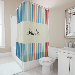 Shower Curtain Stripe