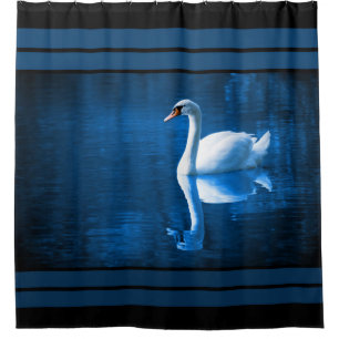 Shower Curtain/Swan Shower Curtain