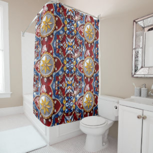 Shower Curtain with Colombian Colours