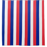 Shower Curtain with Flag of France
