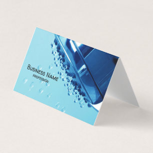 Shower head business card