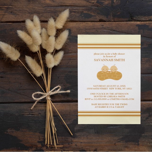 Shower Invitations for Twins (Creator Uploaded)