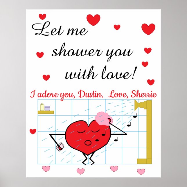 Shower Love Poster (Front)