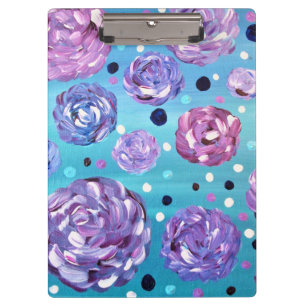 Shower Me With Flowers Clipboard