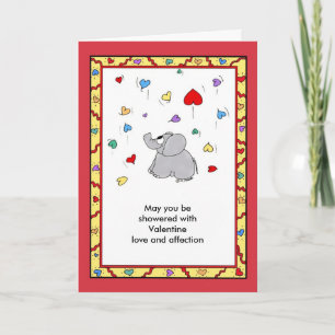 Shower of Affection -  Valentine Holiday Card