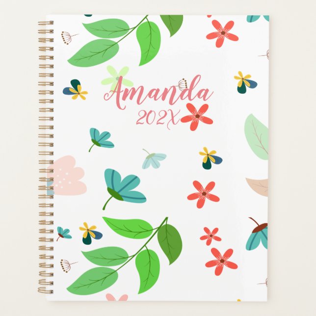 Shower of Flowers  Planner (Front)