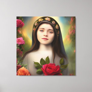 Shower of Roses    Canvas Print