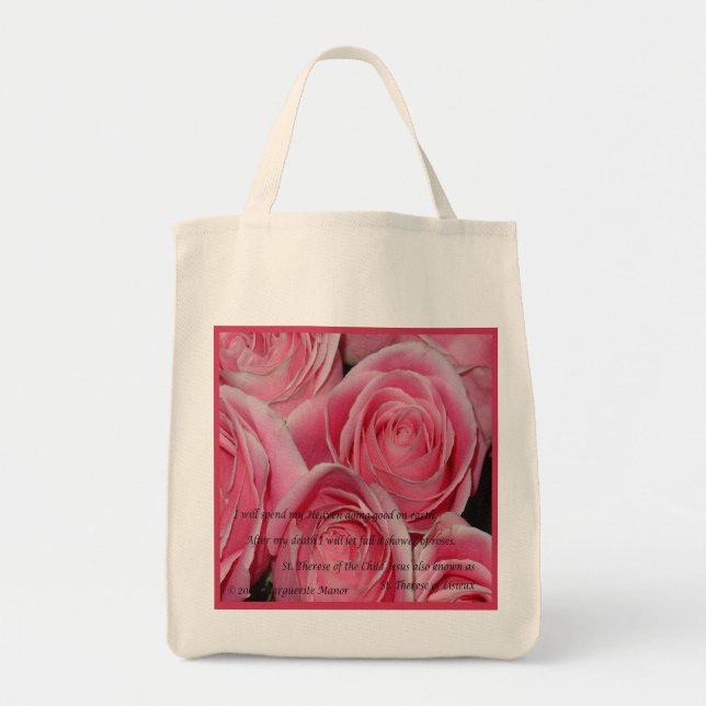 Shower of Roses, St. Therese, tote (Front)