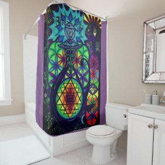 Shower of Sacred Symbolism Curtain