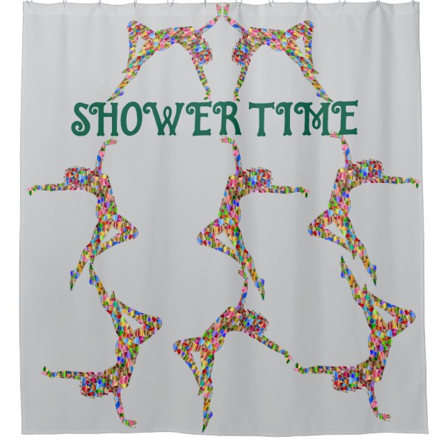 SHOWER TIME  CURTAIN (Front)