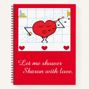 Shower with Love Notebook
