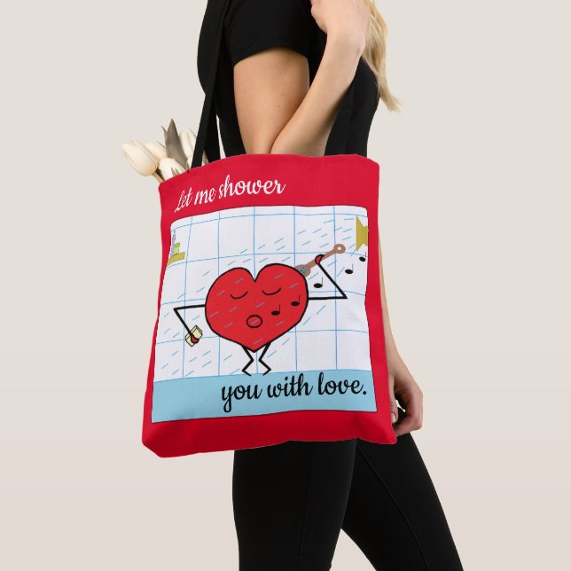 Shower You with Love: Tote Bag (Close Up)