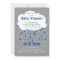 'Showered with Love' Baby Boy Shower Invitation