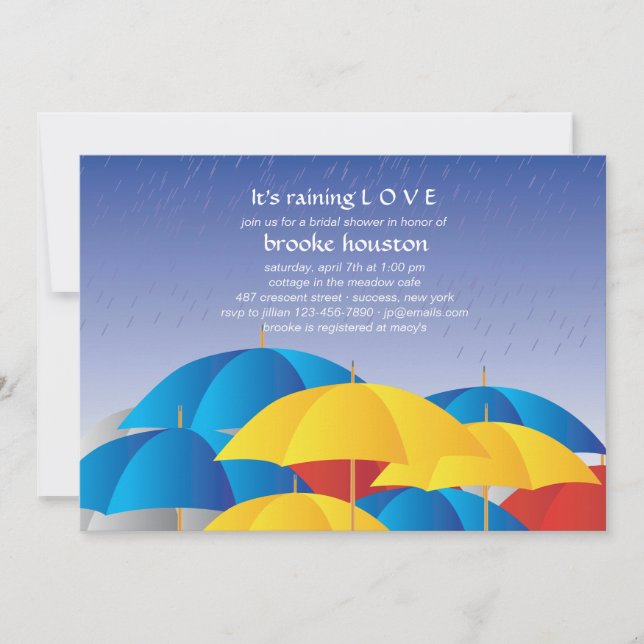 Showers Invitation (Front)