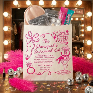 Showgirl Era Bachelorette Party Survival Kit Favour Bags