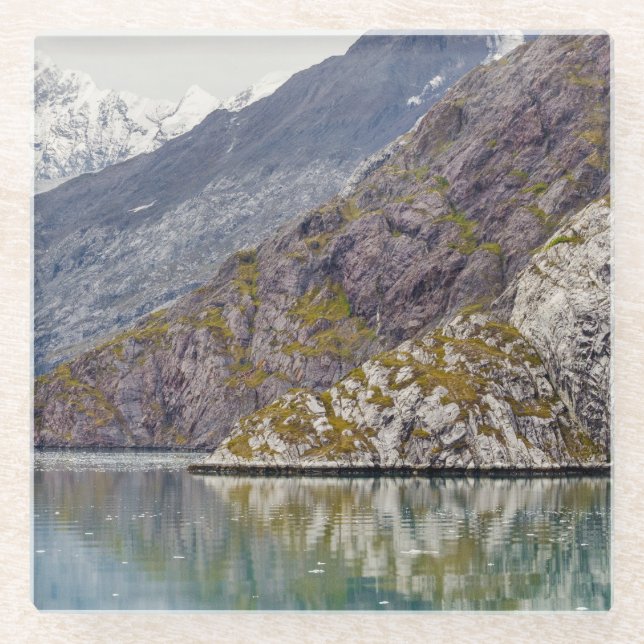 Showing Its Stripes Glass Coaster (Front)