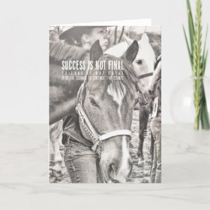 SHOWMANSHIP Greeting Card