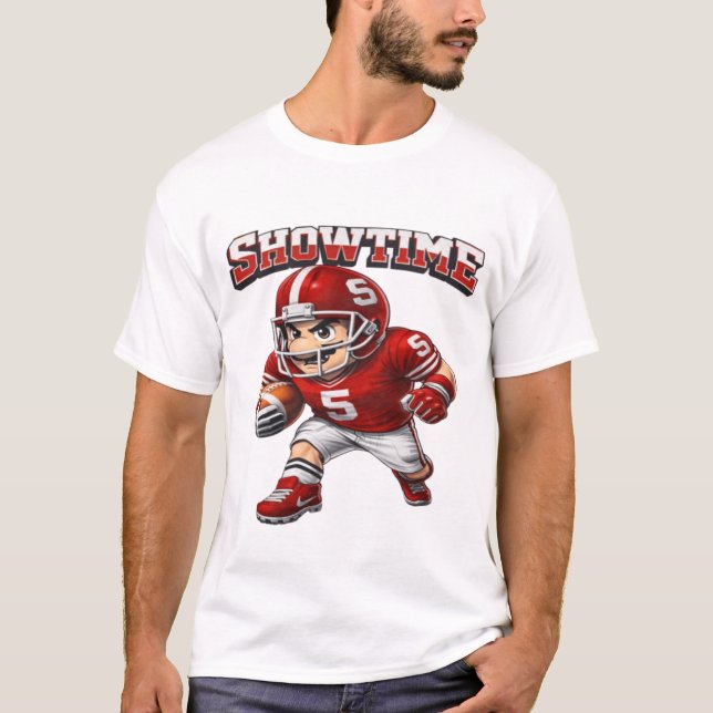 Showtime Football Men's T-Shirt  (Front)