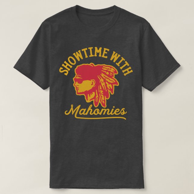 Showtime with Mahomies Patrick Mahomes Kansas City T-Shirt (Design Front)
