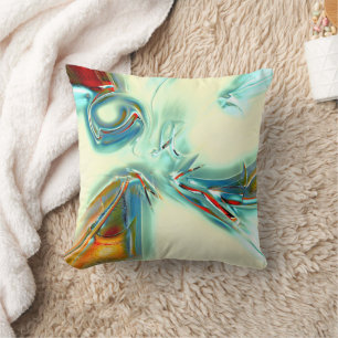 Showy coloured spots that are metallic and watery cushion