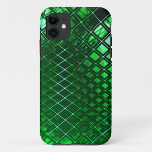 Showy dark green drawing some curved jute Case-Mate iPhone case